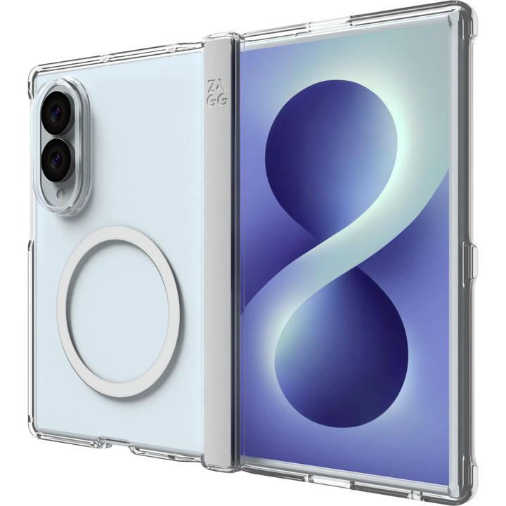 ZAGG | Graphene Crystal Palace Snap Case Samsung Galaxy Z Fold 8 - Clear | 0702322532