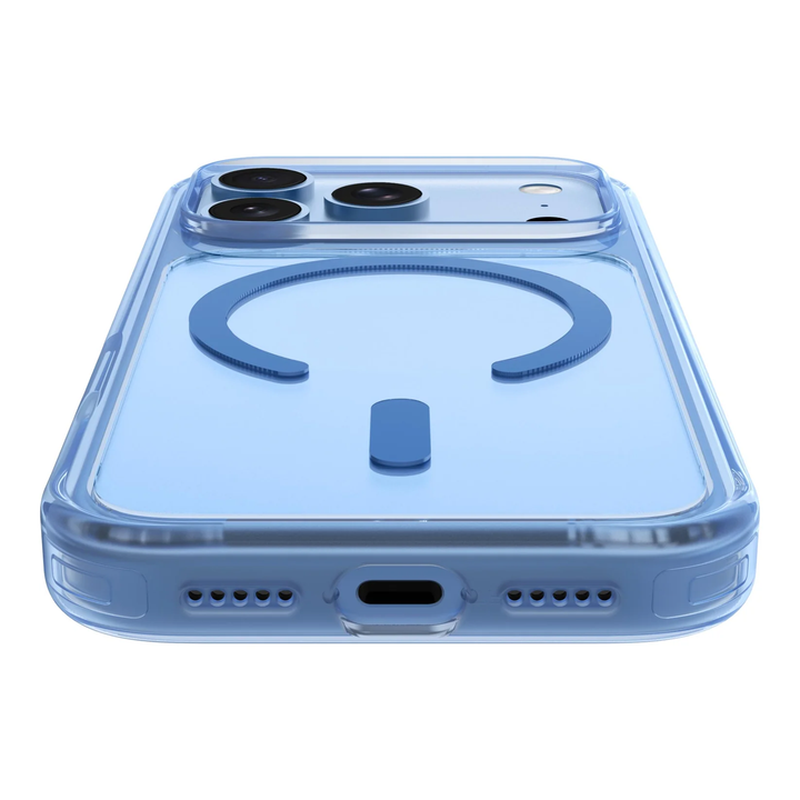 LAUT | CRYSTAL FLURO for iPhone 18 Pro Max/17 Pro Max - Clear Blue | L_IP26D_CF_BL