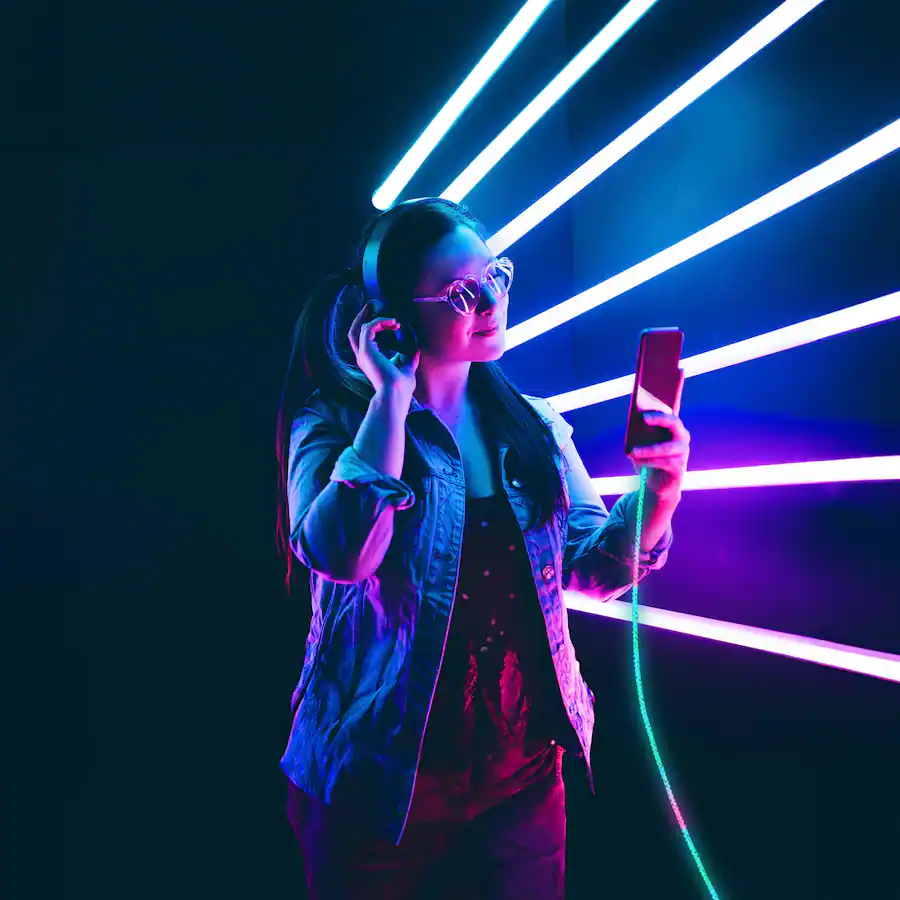 Helix | Lucid Charge LED Lightning to USB-C Cable - Multi-Color | ETHCLTLED