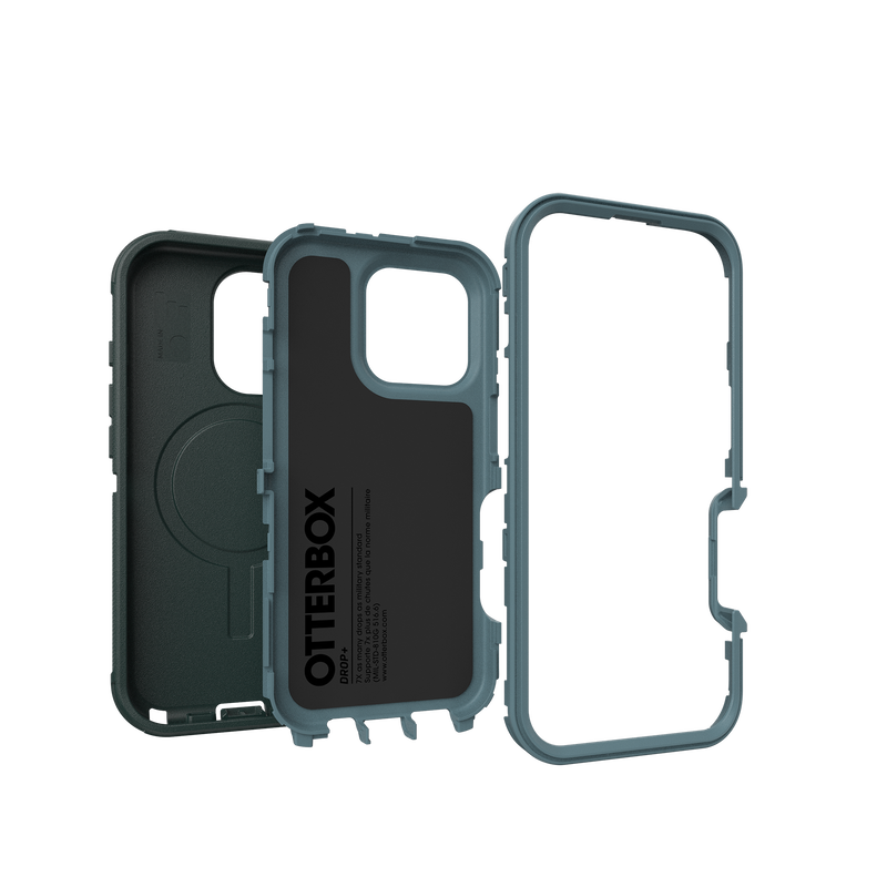 OtterBox | Defender Pro w/ MagSafe Series Case iPhone 16 Pro - Green Sagebrush | 77-96031