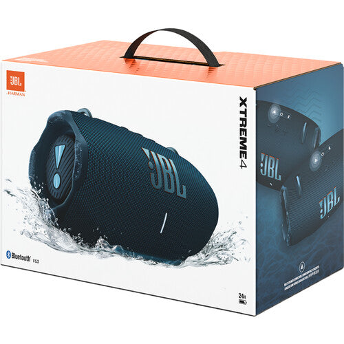 JBL | Xtreme 4 Waterproof Bluetooth Wireless Speaker - Blue JBLXTREME4BLUAM