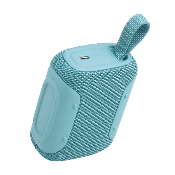 JBL | Go 5 Waterproof Bluetooth Wireless Speaker - Turquoise | JBLGO5TBLUAM