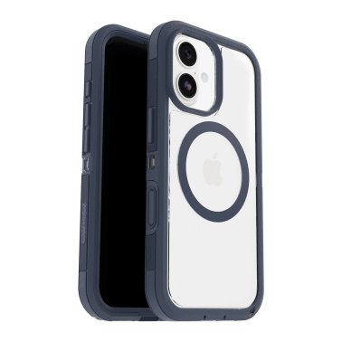 OtterBox | Defender Pro XT w/MagSafe iPhone 17 + Camera Control Case - Baby Blue Clear | 77-98438