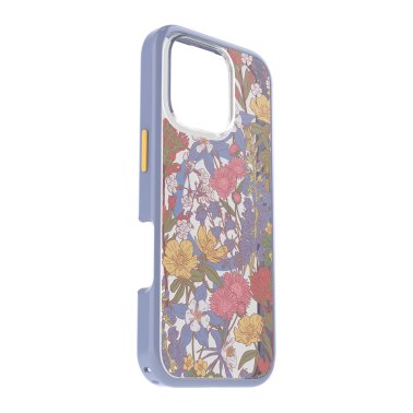 OtterBox | Symmetry w/ MagSafe Series Case iPhone 16 Pro - Purple Wildflowers | 77-96396