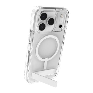 ZAGG | Graphene Santa Cruz Snap iPhone 17 Pro Kickstand Case - White | 702318982