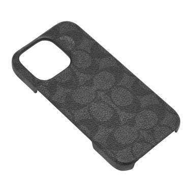 Coach | Slim Wrap Signature C Case iPhone 16 Pro - Charcoal | 15-13369