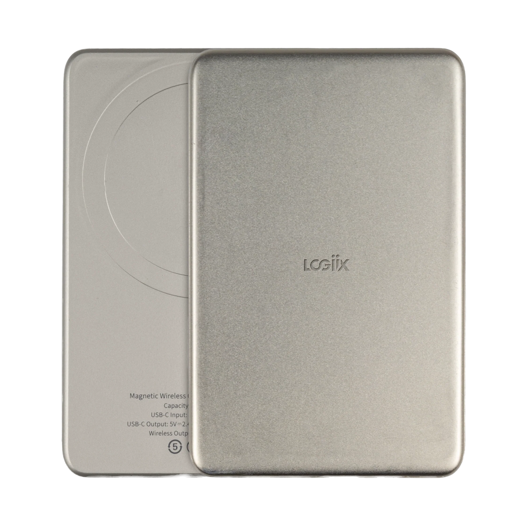 SO LOGiiX | Piston Power 5000 mAh Mag Slim (2024) - Titanium | LGX-13786