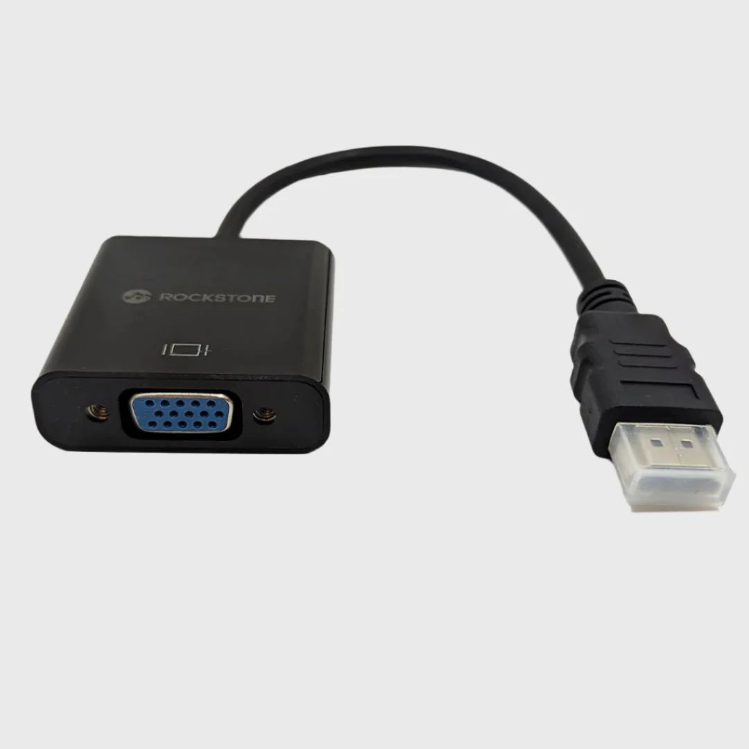Rockstone | HDMI to VGA Adapter - Black | R1309-01