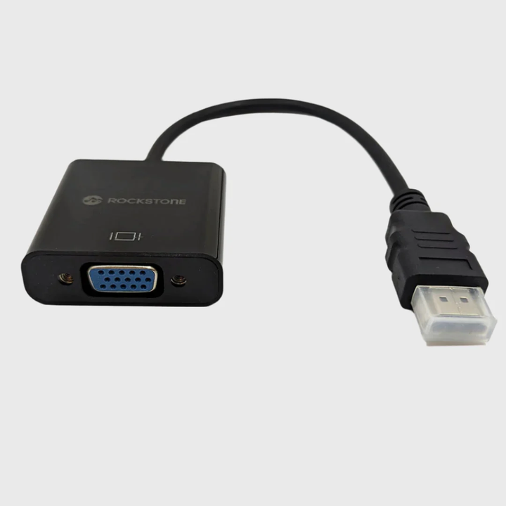 Rockstone | HDMI to VGA Adapter - Black | R1309-01