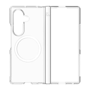 ZAGG | Graphene Crystal Palace Snap Case Samsung Galaxy Z Fold 8 Ultra - Clear | 702322531