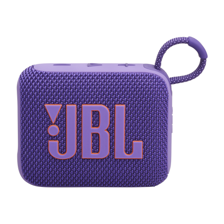 JBL | Go 4 Waterproof Bluetooth Wireless Speaker - Purple | JBLGO4PURAM