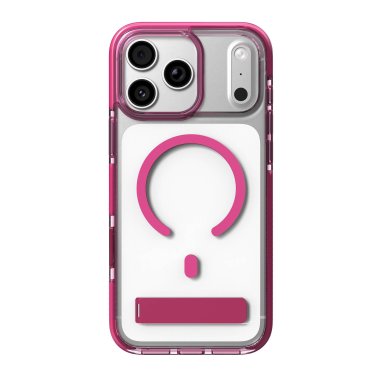 ZAGG | Graphene Santa Cruz Snap iPhone 18 Pro Max/17 Pro Max Kickstand Case - Raspberry Pink | 702322314