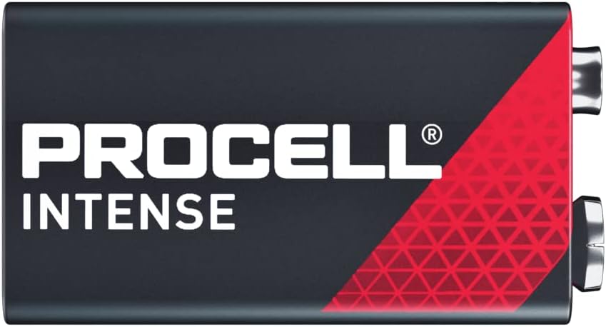 PROCELL | Intense 9V Alkaline Battery Pack of 12  (Bulk) |  PX1604
