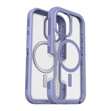 OtterBox | Defender XT Pro w/ MagSafe Series Case iPhone 16 - Clear /Purple Lavendar Haze | 77-96085