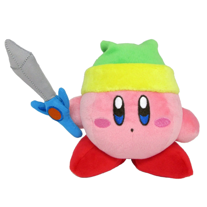 Little Buddy | Sword Kirby Official Kirby's Adventure All Star Collection 5.5" Plush