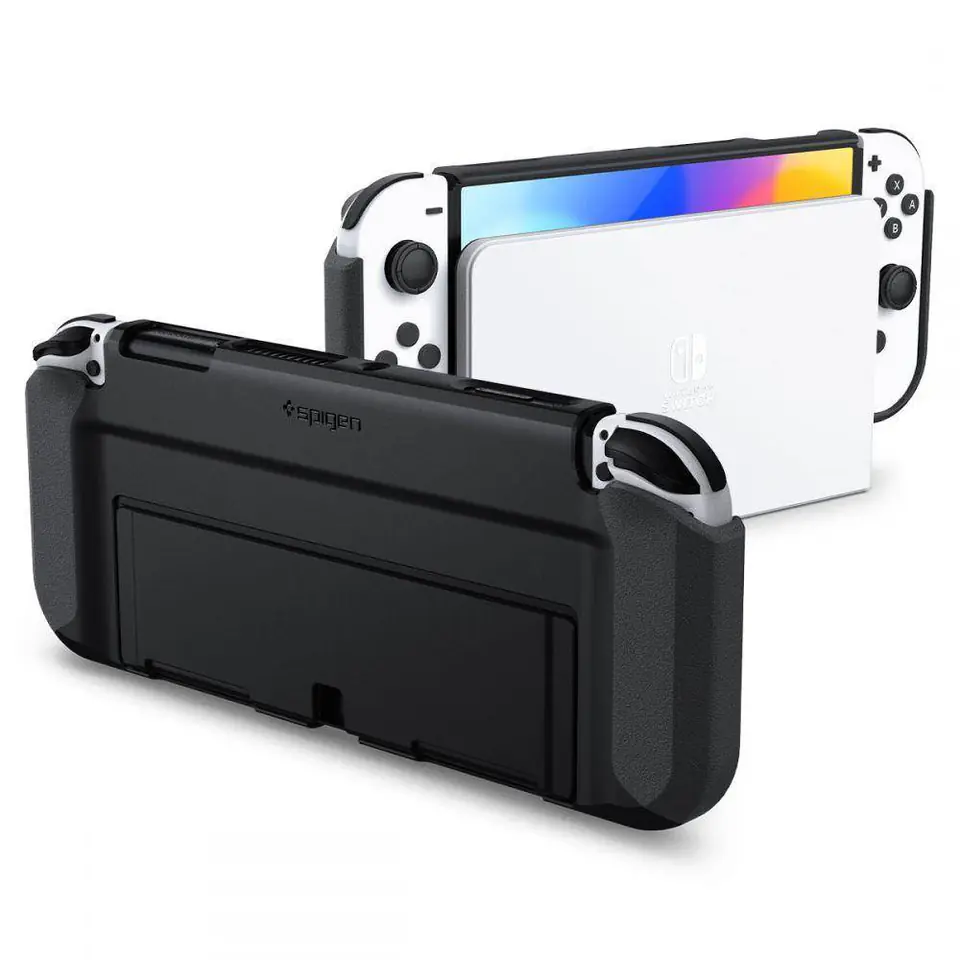 Spigen | ThinFit Armor Case for Nintendo Switch (OLED Model Only) - Black | SGPACS04239