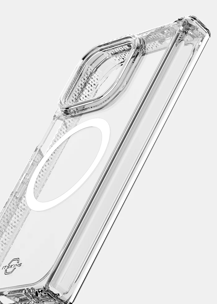 ITSKINS | Hybrid_R Hinge Case w/MagSafe for Google Pixel 11 Pro Fold - Clear | GGF1HYICLTRSP