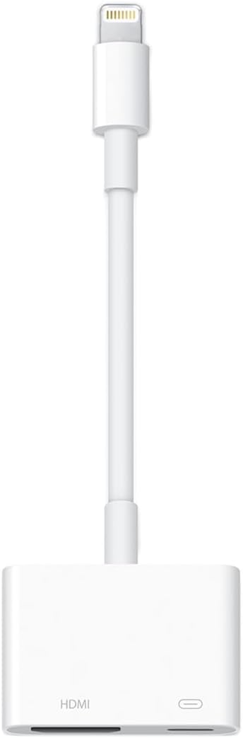 Apple | Lightning to Digital AV HDMI Adapter - White | MW2P3AM/A