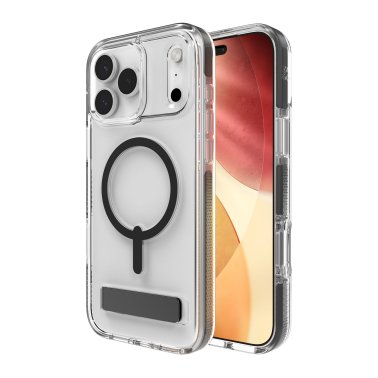 ZAGG | Graphene Santa Cruz Snap iPhone 17 Pro Max Kickstand Case - Black | 702318947