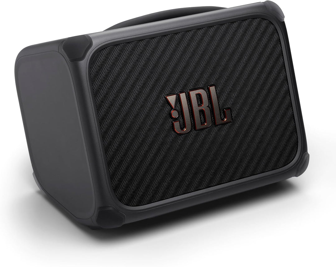 JBL | Bandbox Trio Portable AI Practice Amp & Speaker, Stem AI Separation, Guitar & Mic Effects - Black | JBLBANDBOXTRIOAM