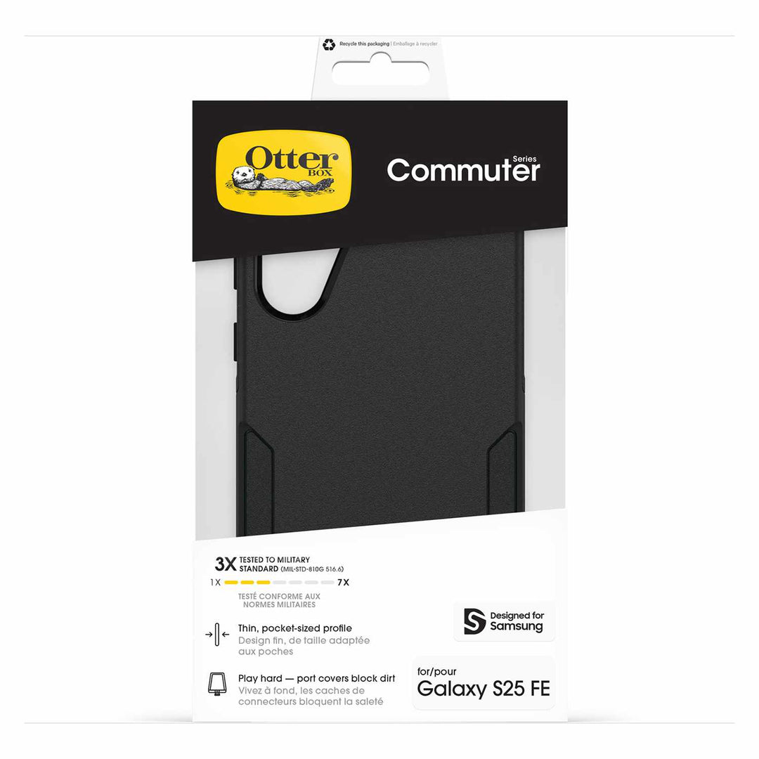OtterBox | Commuter Case for Samsung Galaxy S25 FE - Black | 77-99246
