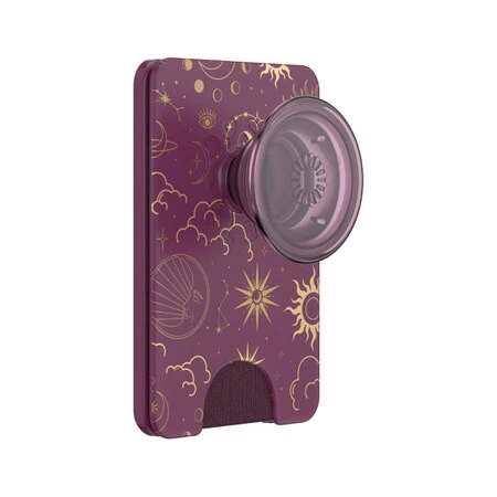 Popsockets | PopWallet+ For MagSafe with Adapter Celestial - Mauve | 123-0518