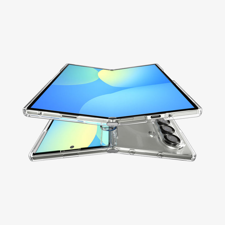 Spigen | Crystal Hybrid Pro MagFit for Samsung Galaxy Z Fold 7 - Crystal Clear | SGPACS09548