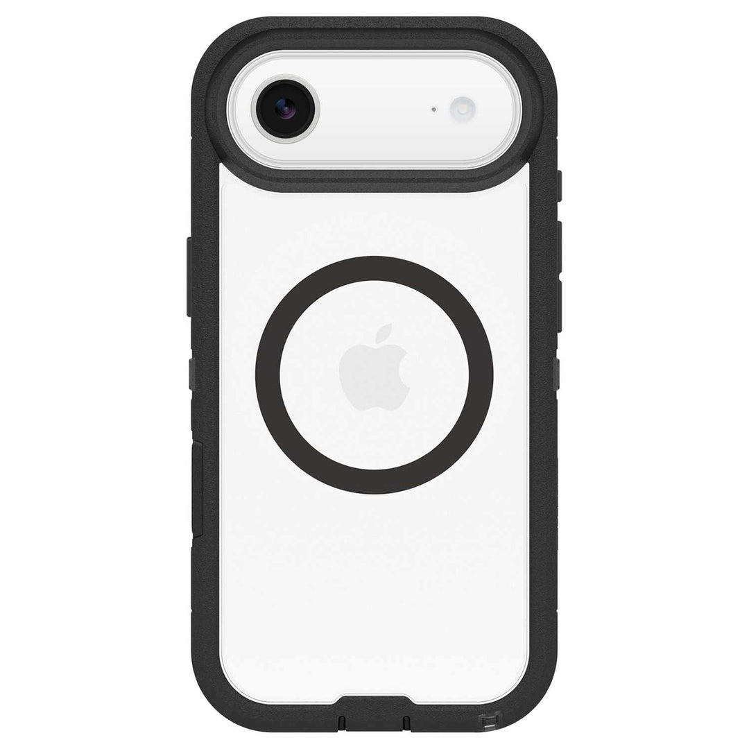 OtterBox | Defender Pro XT MagSafe Case w/Holster in Bulk Packaging iPhone 17 Air - Dark Side Black | 76-000101
