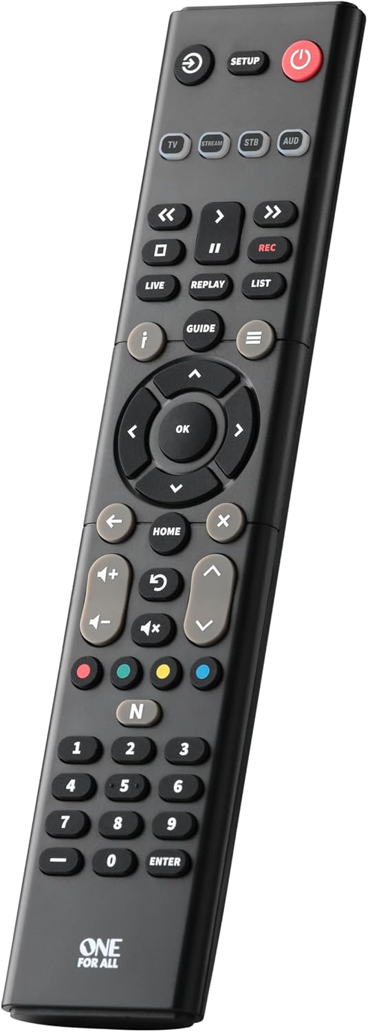 One for All | Universal Remote Essence 4 Apple TV & ROKU URC2140