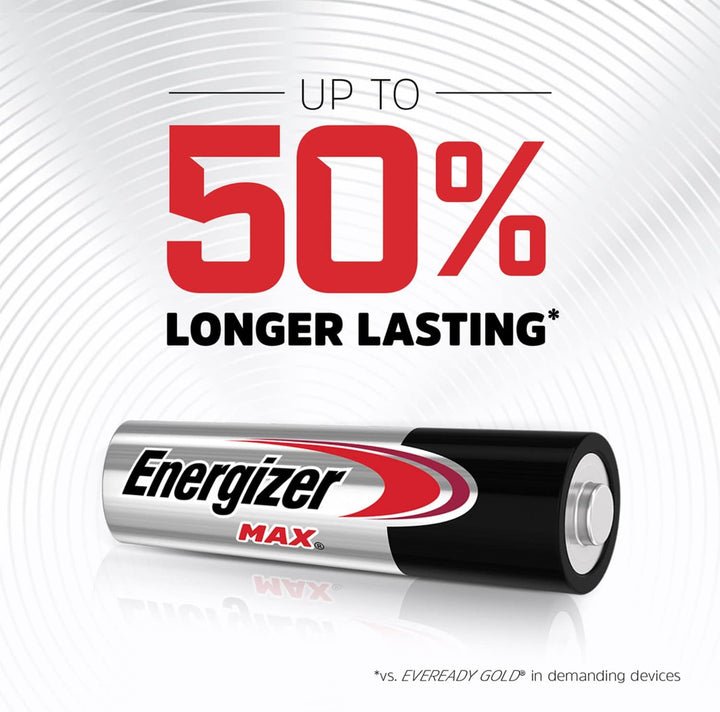 Energizer | AA Batteries - Max 12 Pack | E91BW12EM