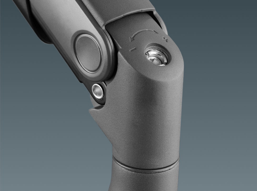 One For All | Titanium Single Monitor Arm - Dynamic 17" to 50"  20KG | DM5110