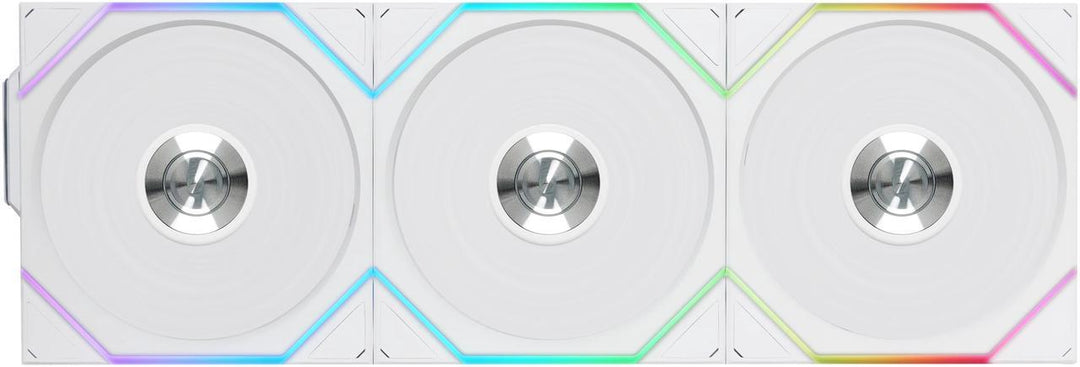 Lian-Li Fan | FDB fan 120x120x28 mm 3 pcs Reverse Blade Retail - White | 12RTL1W3W