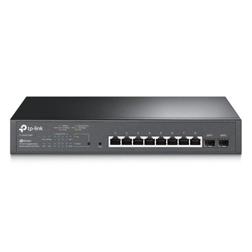 TP-Link | JetStream 10-Port Gigabit Smart Switch with 8-Port PoE+.8 | SG2210MP
