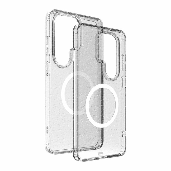 Blu Element | Dropzone Rugged Glitter Case w/Magnets for Samsung 26 Ultra - Clear | BEDZGLS263
