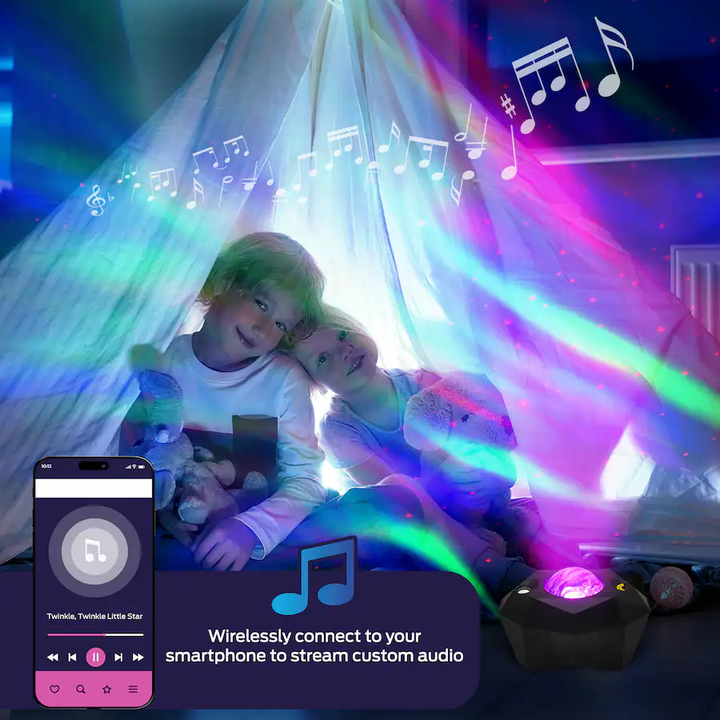 Monster | Bluetooth Sound Machine Galaxy Light | MNO7-2001-BLK
