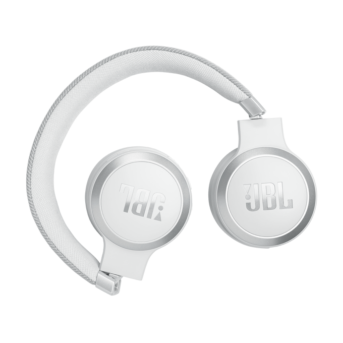 JBL | Live 670NC Wireless On-Ear True Adaptive Headphones - White | JBLLIVE670NCWHTAM PROMO ENDS NED