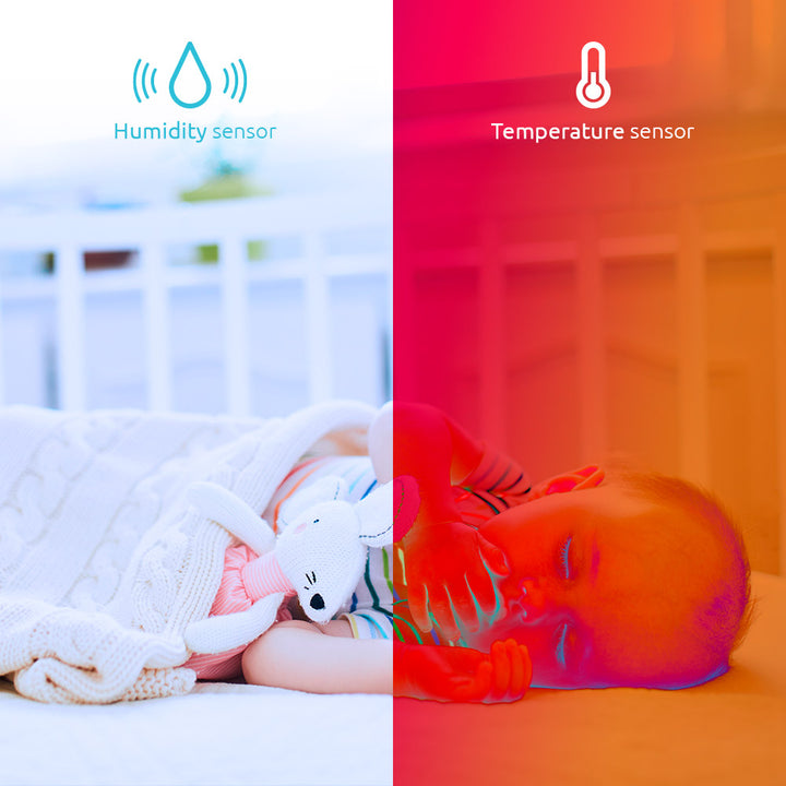 Nexxt | Smart Home  Indoor Smart WIFI monitor Baby Camera 2K - White | NHC-B100
