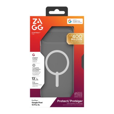 ZAGG | Graphene Crystal Palace Snap Case Google Pixel 10 Pro XL - Clear | 702318428