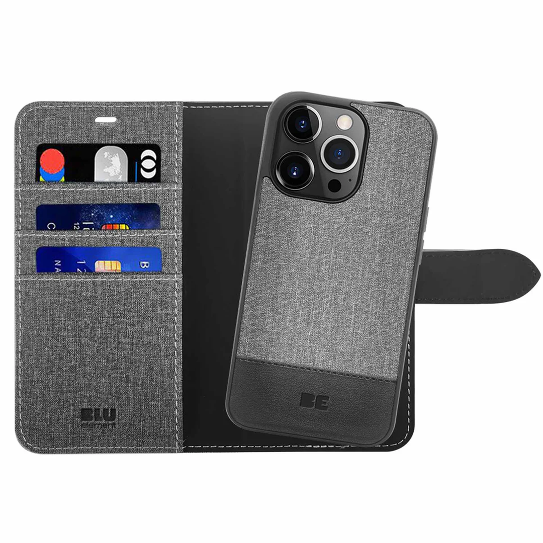 Blu Element | Folio 2 in 1 iPhone 16 Pro Max - Grey | 120-8652