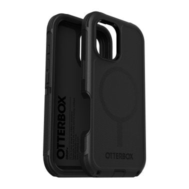 OtterBox | Defender Pro w/ MagSafe Series Case iPhone 16 - Black | 77-96013
