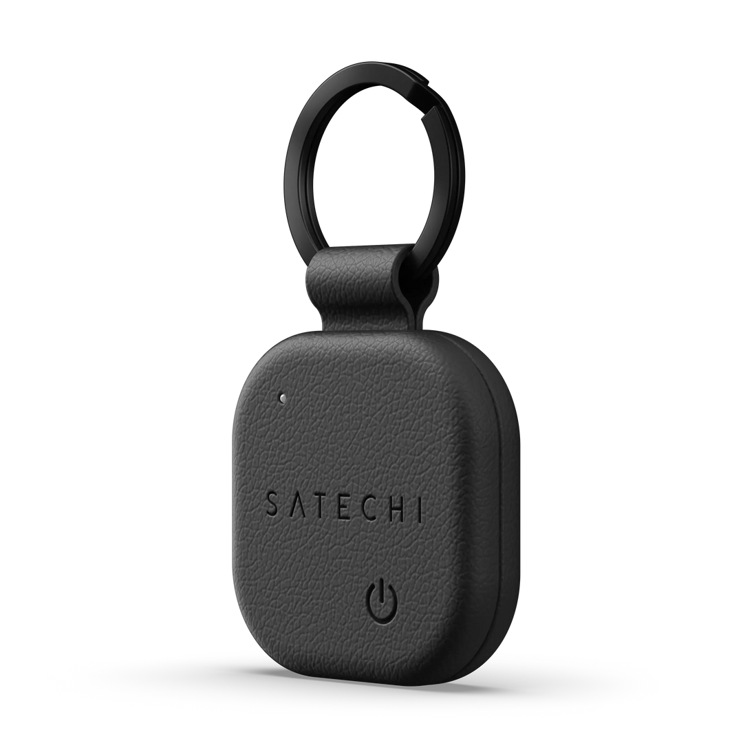 Satechi | Vegan-Leather Find All Keychain - Black | ST-LKCFK