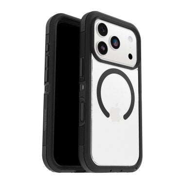 OtterBox | Defender Pro XT iPhone 17 Pro w/MagSafe + Camera Control Case - Black Dark Side | 77-98459