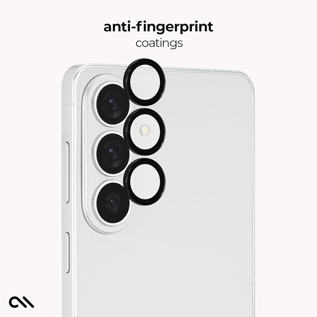 Case-Mate | Aluminum Ring Lens Protectors Samsung Galaxy S26+ - Black | CM059974