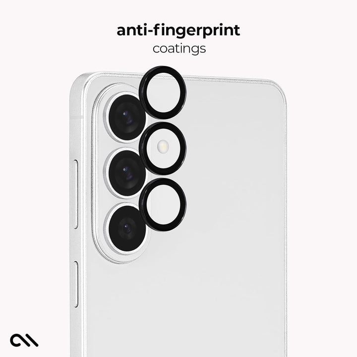 Case-Mate | Aluminum Ring Lens Protectors Samsung Galaxy S26+ - Black | CM059974