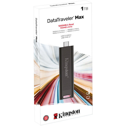 Kingston | DataTraveler Flash Drive Max USB 3.2 Gen 2 Type-C 1TB | DTMAX/1TB