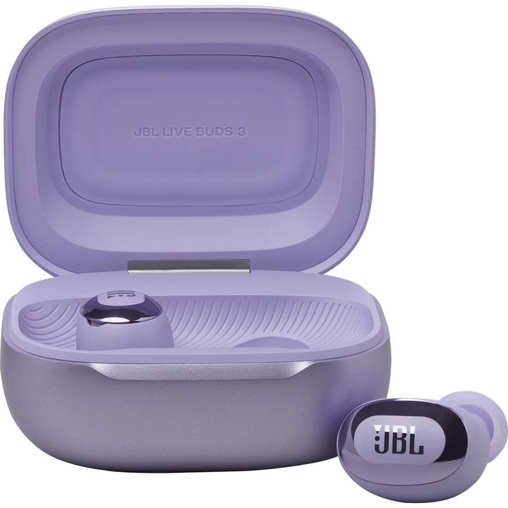 JBL | Live Buds 3 Smart True Wireless Charging Case Buds - Purple | JBLLIVEBUDS3PURAM