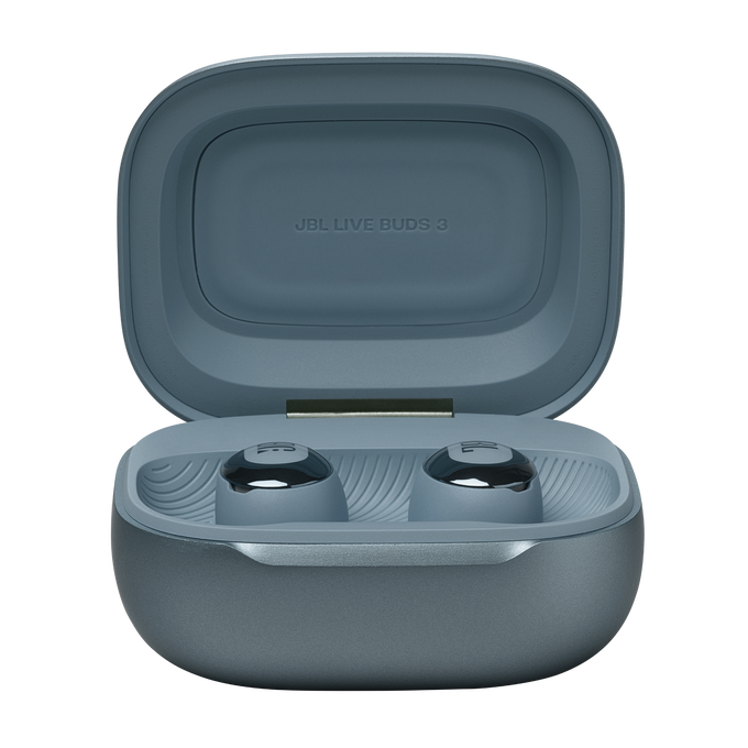 JBL | Live Buds 3 Smart True Wireless Charging Case Buds - Blue | JBLLIVEBUDS3BLUAM