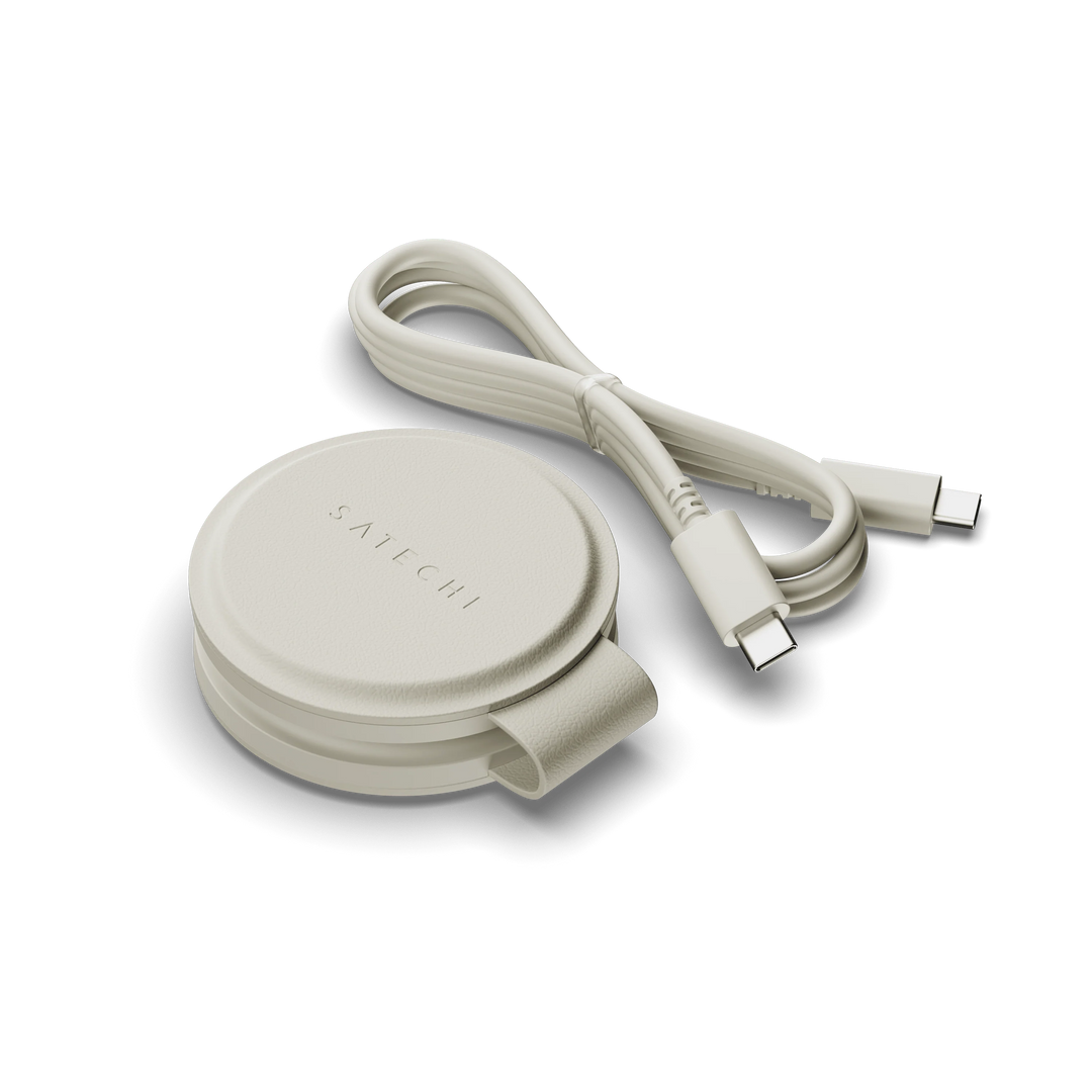 Satechi | OntheGo 2-in-1 Wireless Charger - Sand | ST-QTG21W