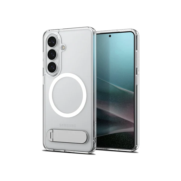 Spigen | Slim Armor Essential S MagFit for Samsung Galaxy S26 - Clear White | ACS10744