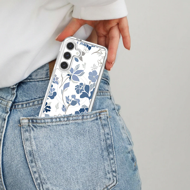 Caseco | Case for Samsung S26 - Blue Pattern | ED24F3-BP